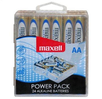Maxell MAXELL BATTERIE ALCALINE LR06/AA POWER PACK*24 790269.04.CN