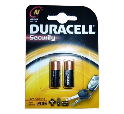 Duracell DURACELL ALKALINE BATTERY MN9100 N, 1.5V BLISTER*2