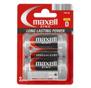 Maxell MAXELL BATTERY MANGANESE/ZINC R20 BLISTER*2 774401.04.EU