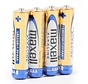 MAXELL BATTERIE ALCALINE LR03/AAA SHRINK*4 790233.04.CN