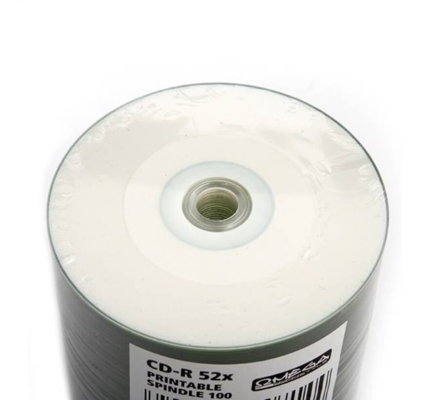 FREESTYLE CD-R 700MB 52X WHITE FF INKJET PRINT. SP*100 [40714]