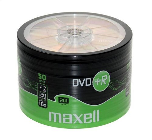 Maxell MAXELL DVD+R 4,7GB 16X SP*50 275736.30.TW