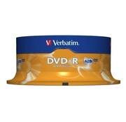 Verbatim Verbatim DVD-R 4.7GB 16X Cake*25 43522