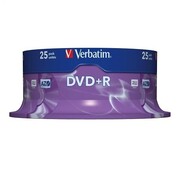 Verbatim Verbatim DVD+R 4.7 GB 16X Cake*25 43500
