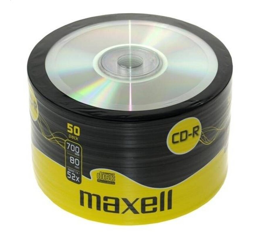 MAXELL CD-R 700MB 52X SP*50 624036.02.CN