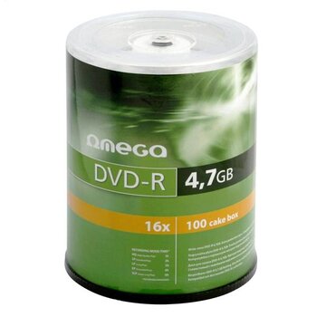 Omega OMEGA DVD-R 4,7GB 16X CAKE*100 [540579]