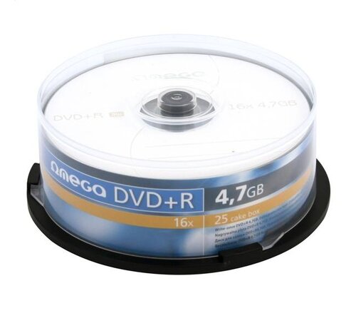 Omega OMEGA DVD+R 4,7GB 16X CAKE*25 [56820]