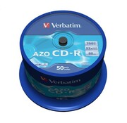 Verbatim VERBATIM CD-R 700MB 52X AZO CRYSTAL CAKE*50 43343