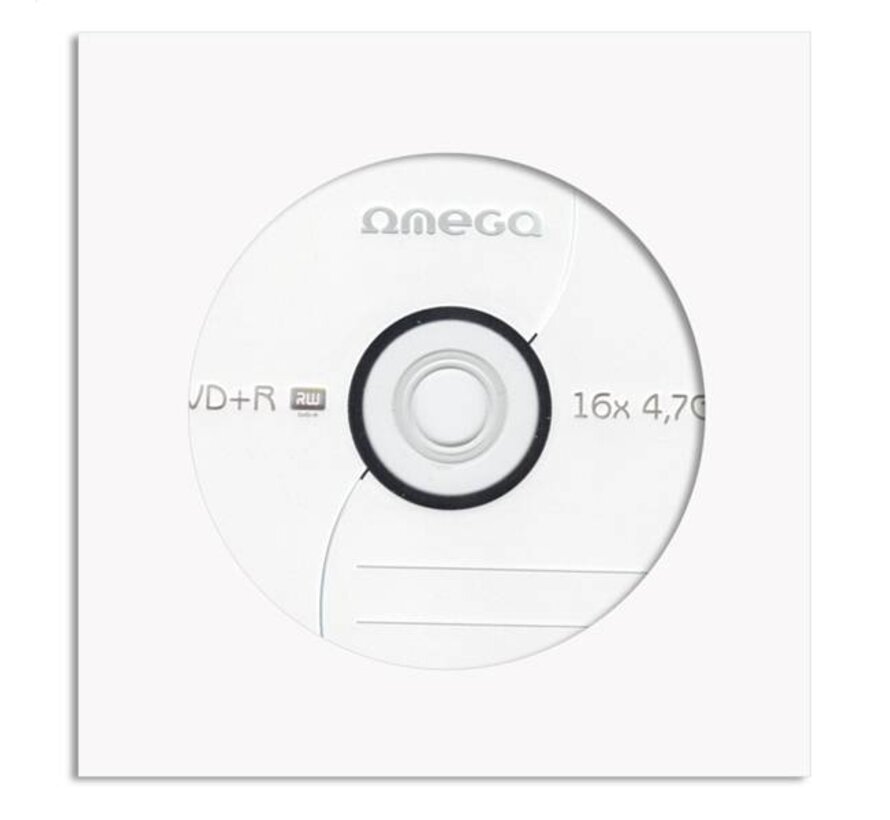 OMEGA DVD+R 4,7GB 16X ENVELOPE*10 [40550]
