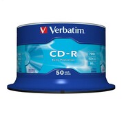 Verbatim VERBATIM CD-R 700MB 52X EXTRA PROT. CAKE*50 43351