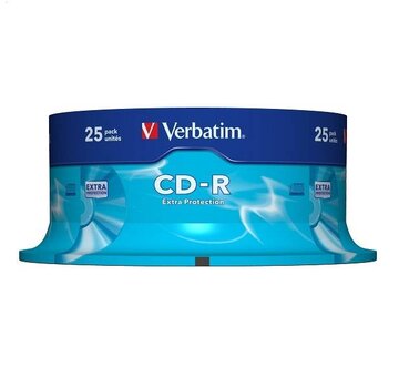 Verbatim VERBATIM CD-R 700MB 52X EXTRA PROT. CAKE*25  43432