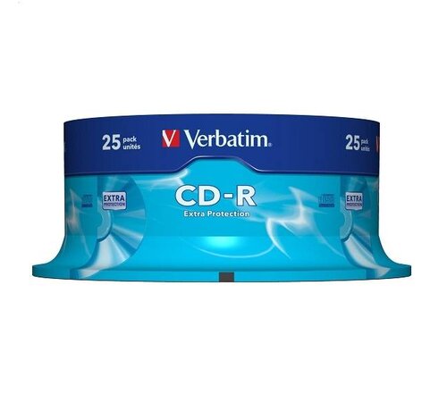Verbatim VERBATIM CD-R 700MB 52X EXTRA PROT. CAKE*25  43432