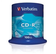 Verbatim VERBATIM CD-R 700MB 52X EXTRA PROT. CAKE*100 43411