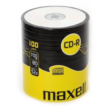 Maxell MAXELL CD-R 700MB 52X SP*100 624037.02.CN