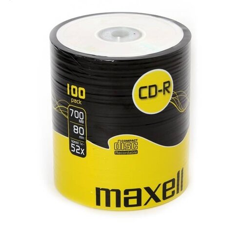 Maxell MAXELL CD-R 700MB 52X SP*100 624037.02.CN