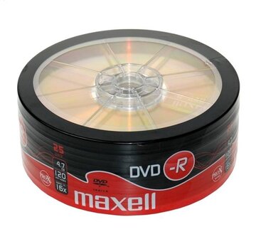 Maxell MAXELL DVD-R 4,7GB 16X SP*25 275731.30.TW