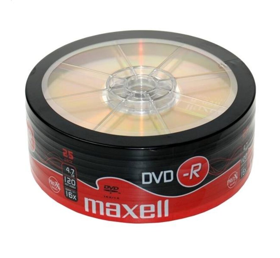 MAXELL DVD-R 4,7GB 16X SP*25 275731.30.TW