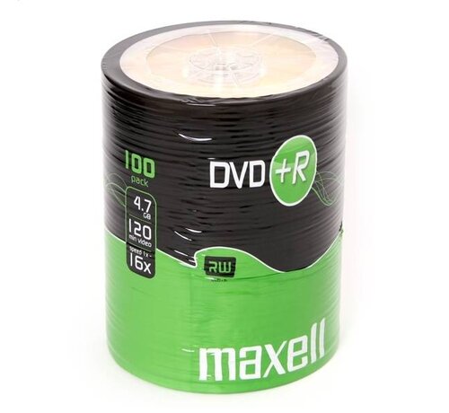 Maxell MAXELL DVD+R 4,7GB 16X SP*100 275737.30.TW