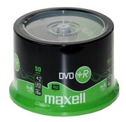 Maxell MAXELL DVD+R 4,7GB 16X CAKE*50 275640.30.TW