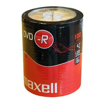 Maxell MAXELL DVD-R 4,7GB 16X SP*100 275733.30.TW