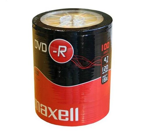 Maxell MAXELL DVD-R 4,7GB 16X SP*100 275733.30.TW