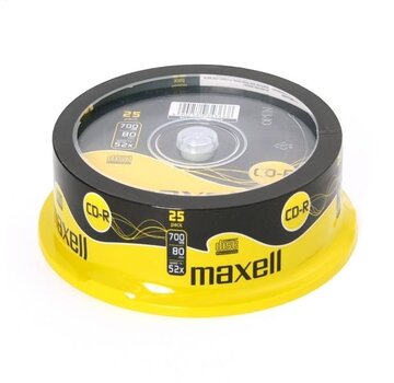 Maxell MAXELL CD-R 700MB 52X CAKE*25 628522.01.CN
