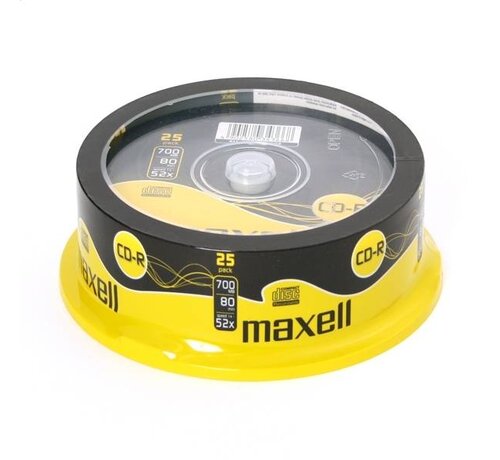 Maxell MAXELL CD-R 700MB 52X CAKE*25 628522.01.CN