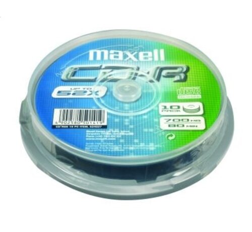 Maxell MAXELL CD-R 700MB 52X CAKE*10 624027.00.CN