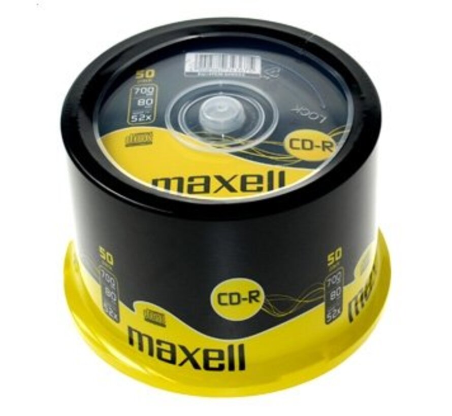 MAXELL CD-R 700MB 52X CAKE*50 628523.01.CN