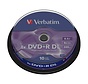 VERBATIM DVD+R 8,5GB 8X DOUBLE LAYER CAKE*10 43666