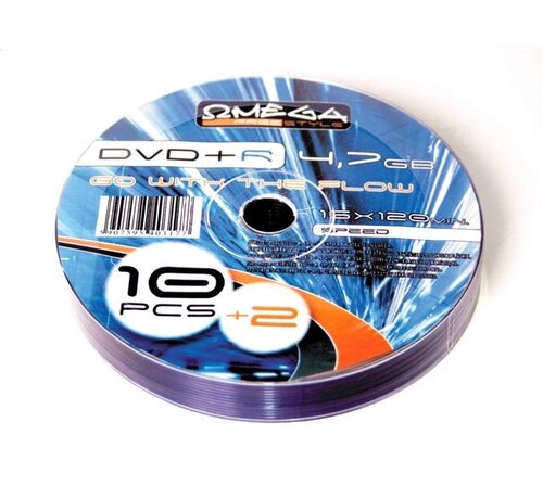 Freestyle FREESTYLE DVD+R 4,7GB 16X SOFT PACK 10+2 PROMO PACK [40317]