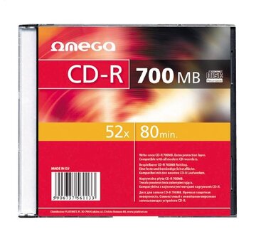 Omega OMEGA CD-R 700MB 52X Slim Case*1