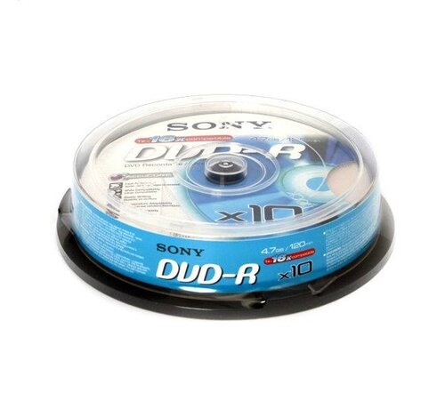 Sony SONY DVD-R 4,7GB 16X CAKE*10