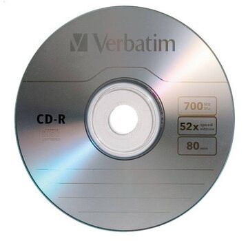 Verbatim VERBATIM CD-R 700MB 52X EXTRA PROTECTION KOPERTA*1 P