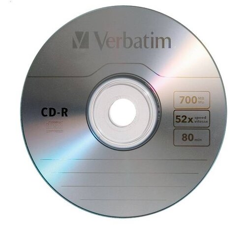 Verbatim VERBATIM CD-R 700MB 52X EXTRA PROTECTION KOPERTA*1