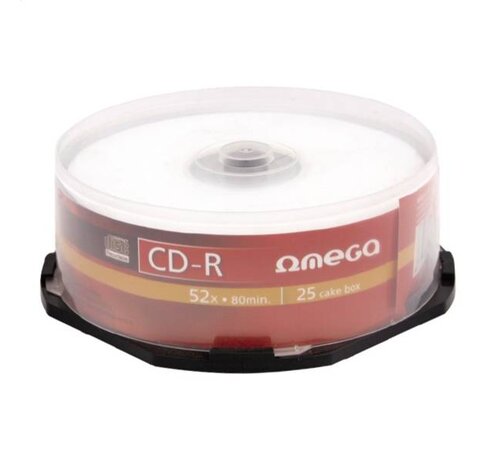 Omega CD-R OMEGA 700MB 52X CAKE*25 [56303]