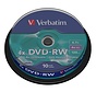 VERBATIM DVD-RW 4,7GB 4X CAKE*10  43552