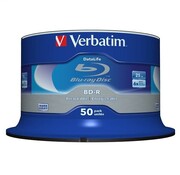 Verbatim VERBATIM BD-R BLU-RAY 25GB 6X CAKE*50  43838