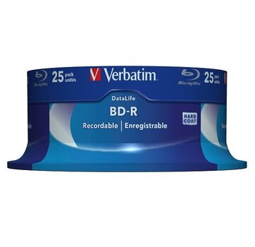 Verbatim VERBATIM BD-R BLU-RAY 25GB 6X CAKE*25  43837
