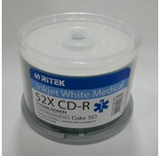 Traxdata TRAXDATA CD-R 700MB 52X INKJET FF PRINTABLE MEDICAL CAKE*50 901CK50-IW-MD