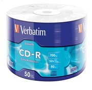 Verbatim VERBATIM CD-R 700MB 52X EXTRA PROTECTION SP*50  43787