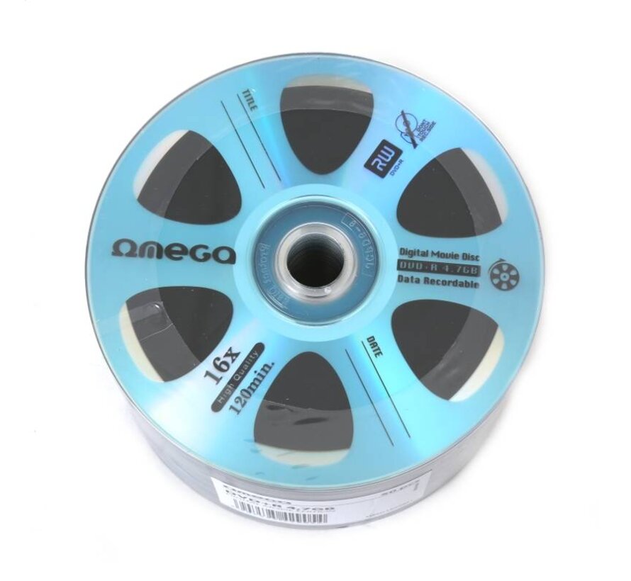 OMEGA DVD+R 4,7 GB DIGITAL MOVIE EDITION BLUE 42905