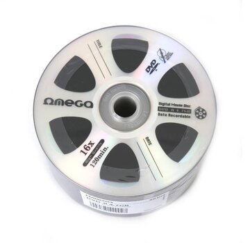 Omega OMEGA DVD-R 4,7 GB DIGITAL MOVIE EDITION SILVER SP*50 42904