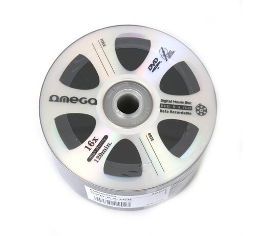 Omega DVD-R OMEGA  4,7 Go EDITION SPECIALE FILM SILVER SP*50 42904