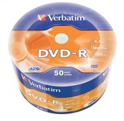 Verbatim VERBATIM DVD-R 4,7GB 16X SP*50  43788