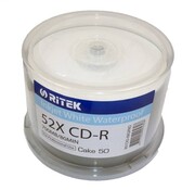 Traxdata TRAXDATA CD-R 700MB 52X WATER RESIST. GLOSSY INK/THERMAL PRINT CAKE*50 901CK5-IWGPRO