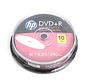 HP DL DVD+R 8.5GB 8X WHITE FF InkJet Printable CAKE 10