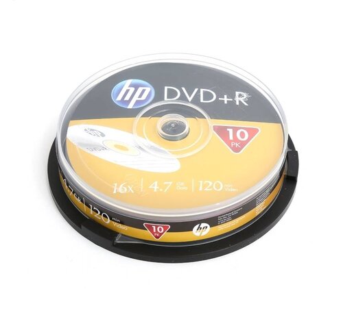 HP HP DVD+R 4.7GB 16X CAKE 10
