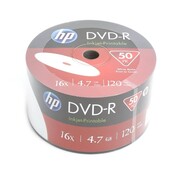 HP HP DVD-R 4.7GB 16X WHITE FF InkJet Printable White SP*50