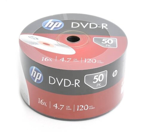 HP HP DVD-R 4.7GB 16X SP 50